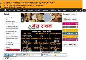 Aepds Punjab Ration Card